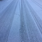 今朝も雪が少し積もったので歩いて出勤しました