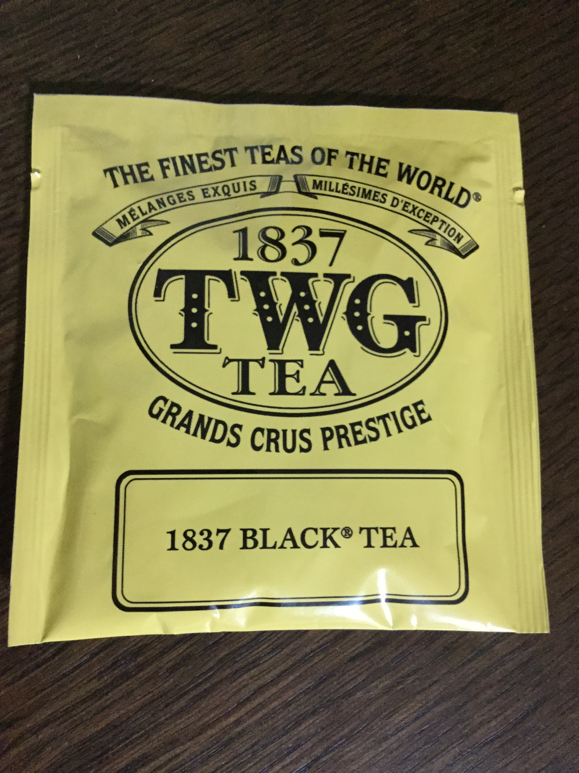 Twgの紅茶を初めて飲みました
